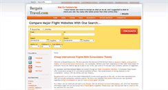 Desktop Screenshot of bargaintravel.com
